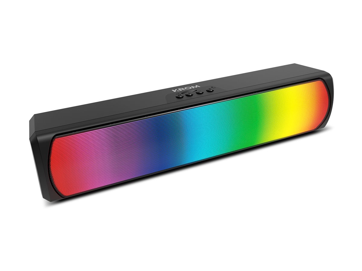 Barra de Som com Bluetooth Krom K-POP/ 6W/ 2.0 - Imagem 2