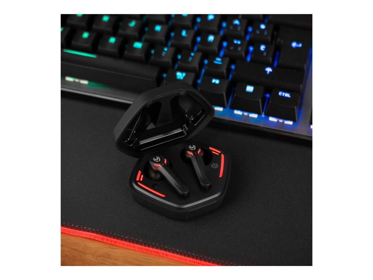 Auriculares Bluetooth Krom Kall com estojo de carga/ Autonomia 4h/ Pretos - Imagem 10