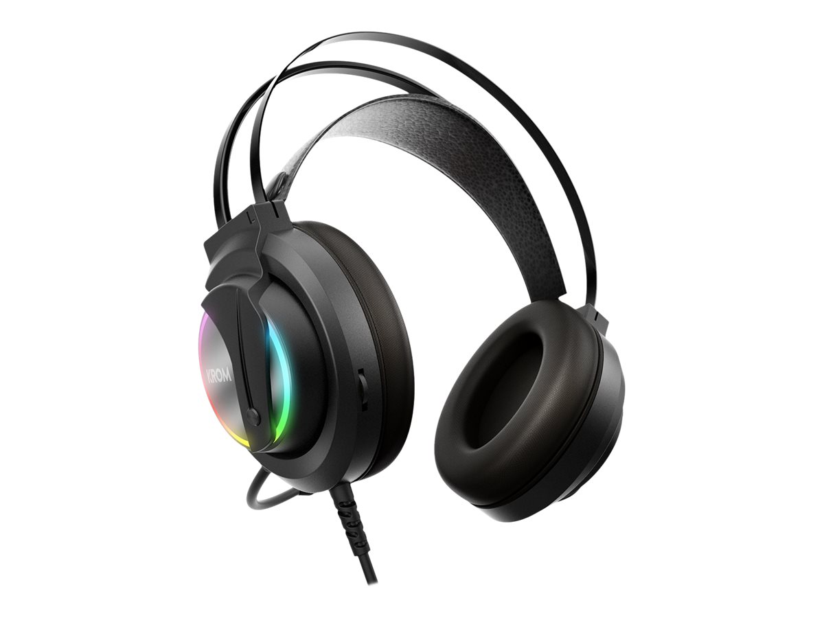 Auscultadores Gaming com Microfone Krom Kappa/ Jack 3.5/ USB 2.0/ Pretos - Imagem 4