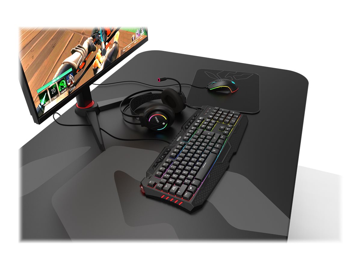 Auscultadores Gaming com Microfone Krom Kappa/ Jack 3.5/ USB 2.0/ Pretos - Imagem 11