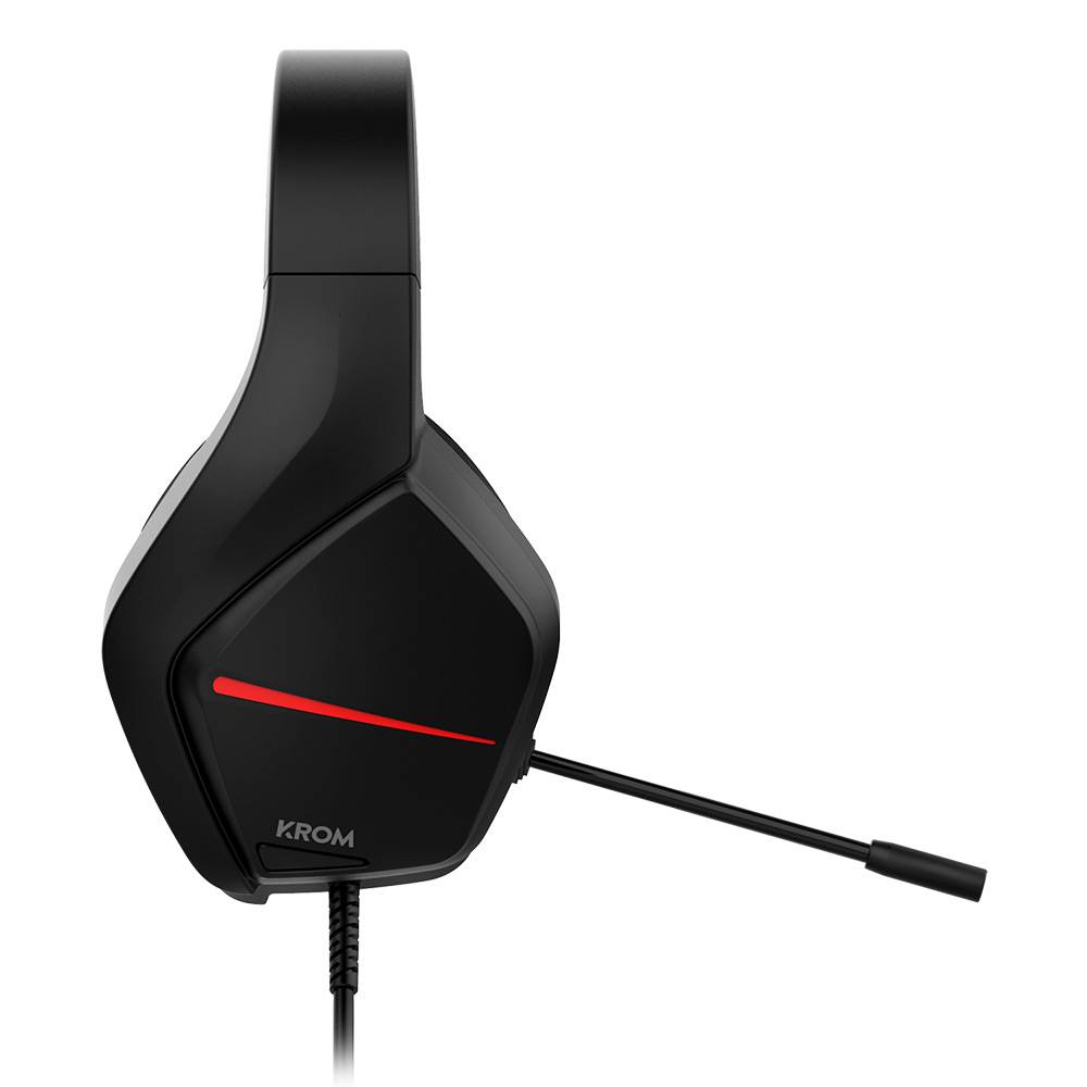 Auscultadores Gaming com Microfone Krom Kopa Move/ Jack 3.5/ Pretos - Imagem 4