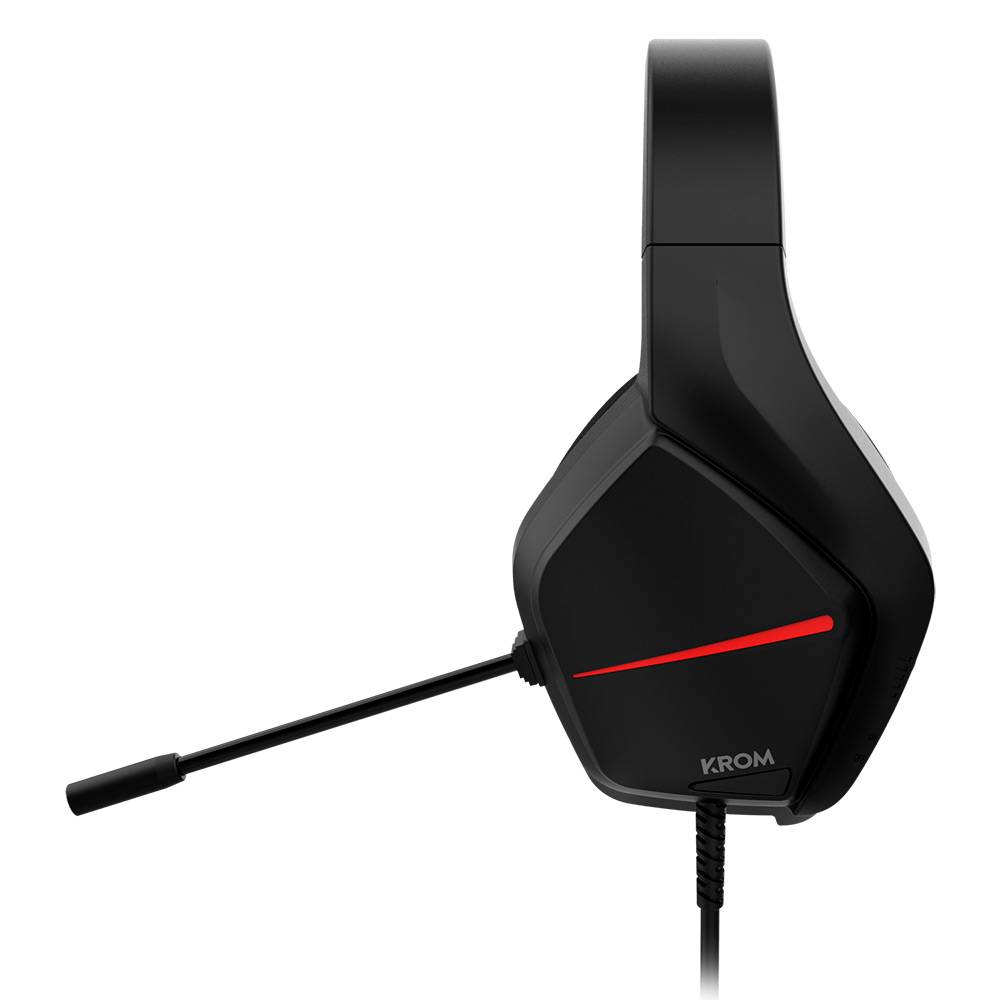 Auscultadores Gaming com Microfone Krom Kopa Move/ Jack 3.5/ Pretos - Imagem 5