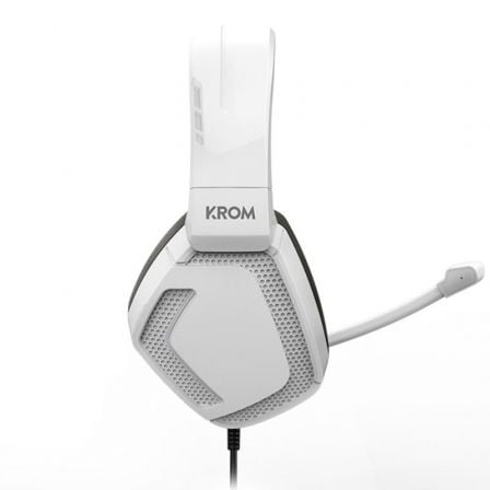 Auscultadores Gaming com Microfone Krom Kopa Pro/ Jack 3.5/ Brancos - Imagem 3
