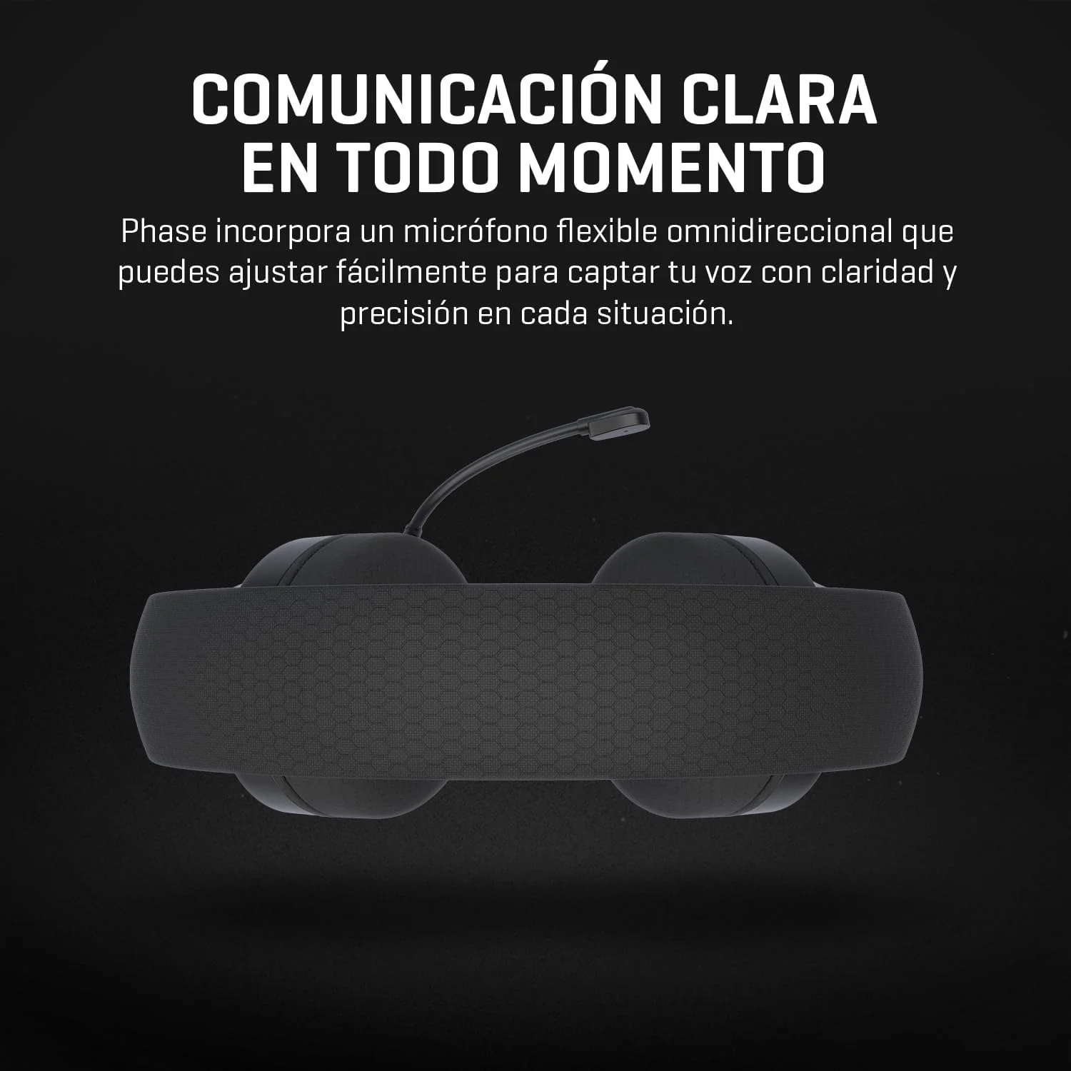 Auriculares Gaming KROM Phase Sem Fios Bluetooth 2.4GHz Jack 3.5mm Drivers 40mm Preto - Imagem 9