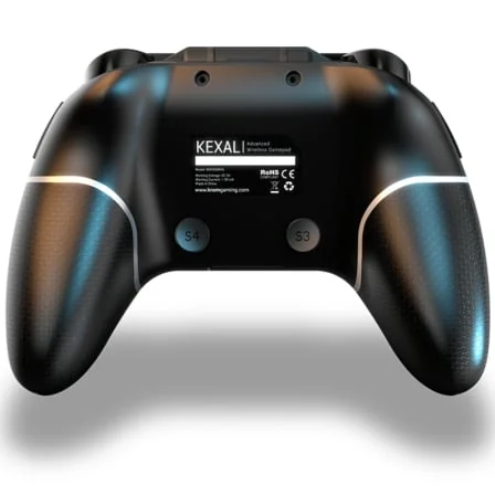 Gamepad Krom Kexal Sem Fios Bluetooth 5.0 2.4GHz PC Switch Android iOS Preto - Imagem 4