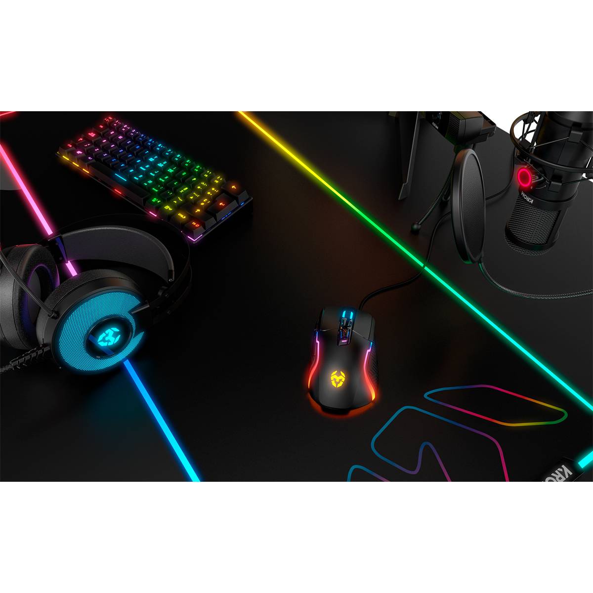 Rato Gaming Krom Kick/ Até 12000 DPI - Imagem 11