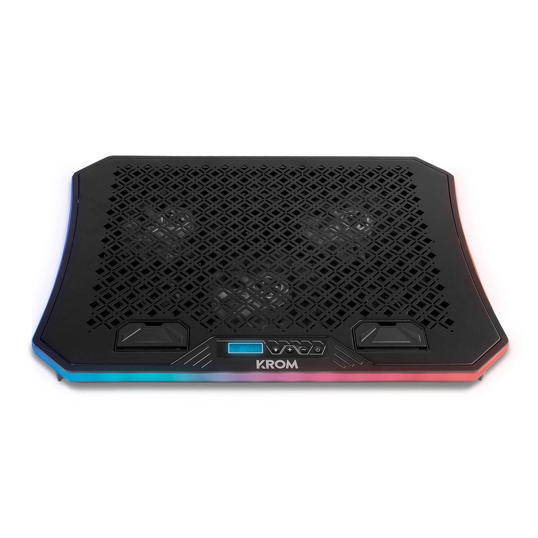 Suporte Refrigerante Krom Kooler para Portáteis até 19"/ Iluminação LED