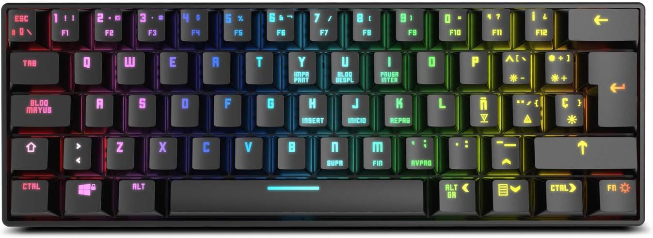 Teclado Gaming Mecânico Sem Fios Krom Kluster - Imagem 4