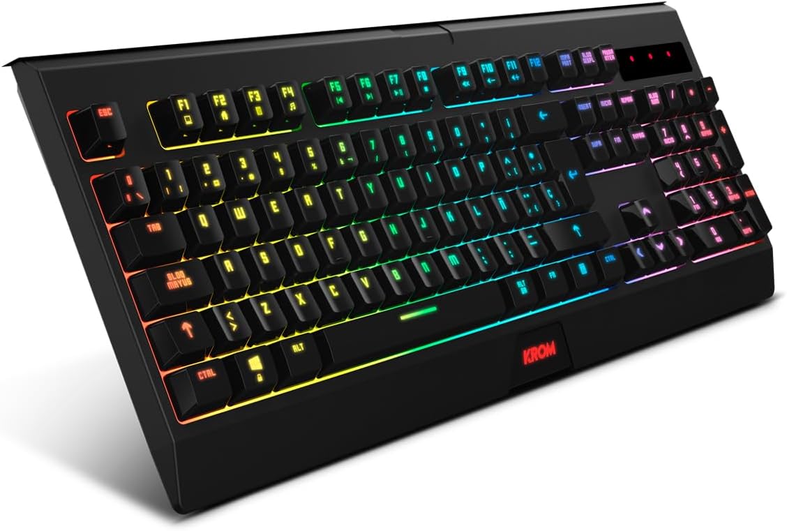 Pack Gaming Krom Kabala/ Teclado + Rato Sem Fios - Imagem 8