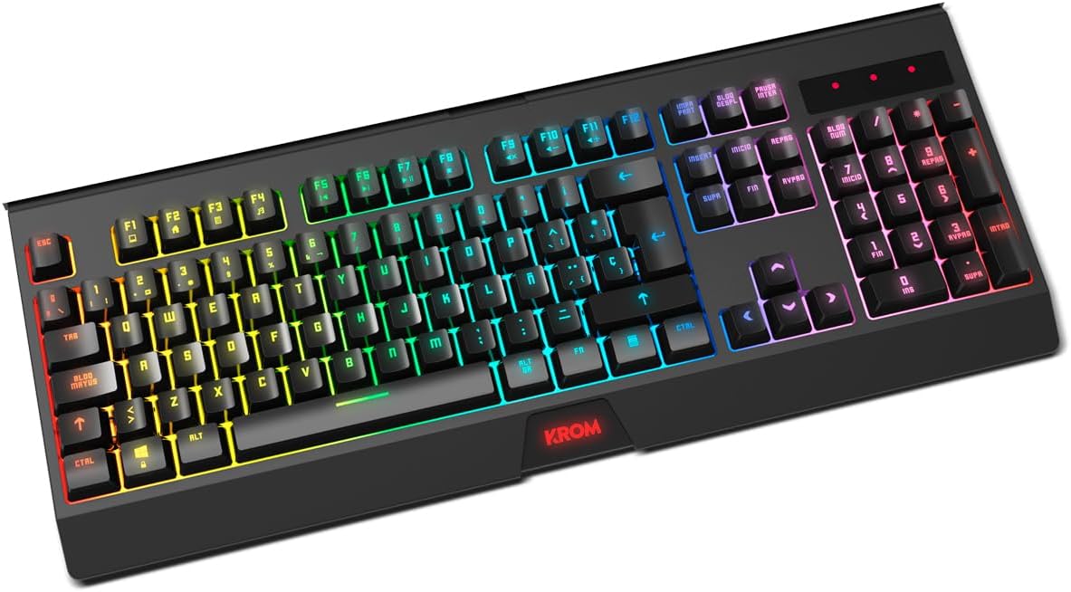 Pack Gaming Krom Kabala/ Teclado + Rato Sem Fios - Imagem 6