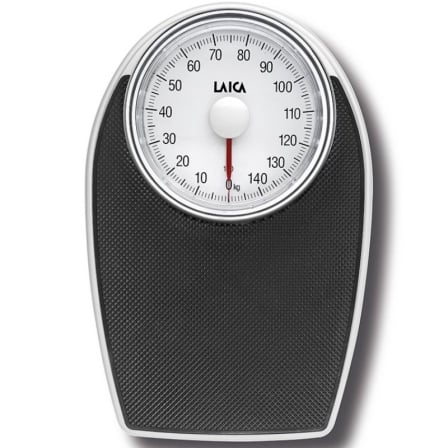 Balança de Casa de Banho Mecânica Laica PS2024L Até 150kg com Plataforma Antiderrapante
