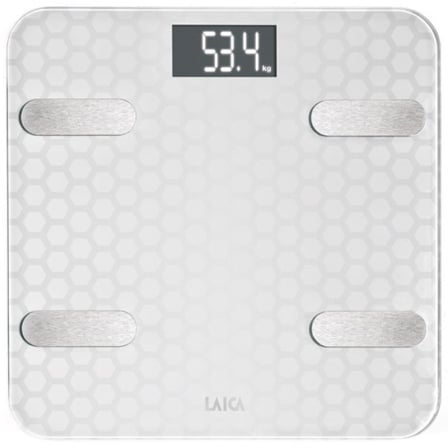 Balança de Banho Digital Laica PS7011 Bluetooth Composição Corporal Smart 180kg Vidro Temperado - Imagem 2