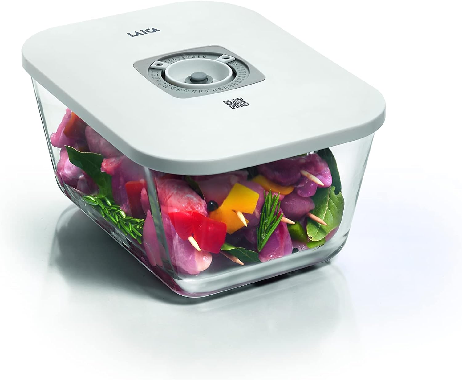 Recipiente para Vácuo Laica VT3307 em Vidro com Capacidade de 2.7L Transparente