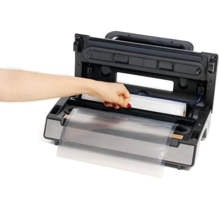 Máquina de Embalar a Vácuo LAICA VT31200 Automática 130W Bomba Dupla Selagem Dupla com Cortador - Imagem 3