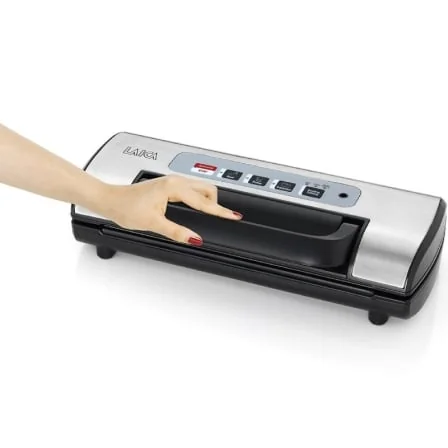 Máquina de Vácuo LAICA VT32170 120W Pressão -0.8 bar Barra de Selagem Dupla com Rolo e Cortador - Imagem 2