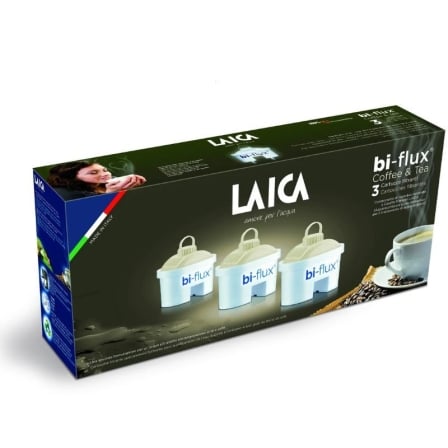 Filtros de Água LAICA BI-FLUX Coffee & Tea C3M Pack 3 Unidades