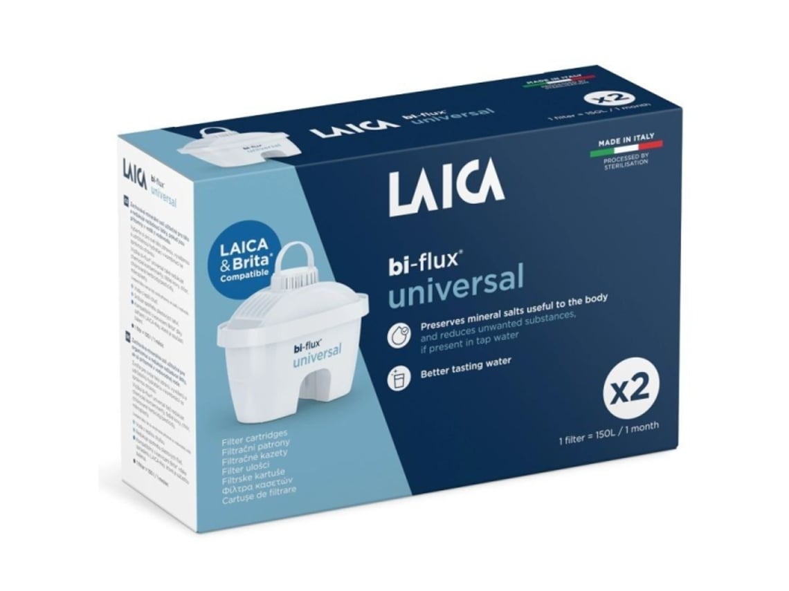Filtros 2 BI-FLUX Laica Slim F2L Universal - Imagem 3