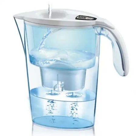 Jarra Filtrante LAICA Stream J31-KF 2.3L com 1 Filtro AlkaWater Branca