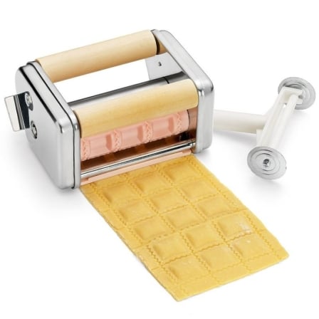 Rolo de Corte LAICA APM007 Formato Ravioli 30x30mm para Máquina PM2000 Alumínio e Madeira