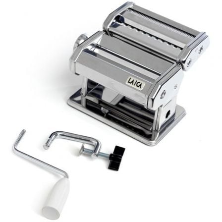 Máquina de Massa Fresca LAICA PM2000 em Aço com 7 Posições e Rolo de Corte Duplo 150mm - Imagem 2