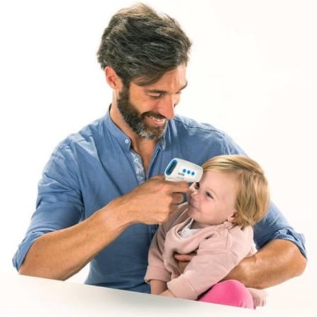 Termómetro de Infravermelhos LAICA TH1003W Sem Contacto para Testa, Líquidos e Ambiente Branco - Imagem 3