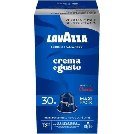 Cápsula Lavazza Crema e Gusto Clássico para máquinas Nespresso/ Caixa de 30