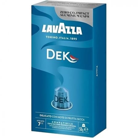 Cápsula Lavazza Espresso Decaf Descafeinado para máquinas Nespresso/ Caixa de 10