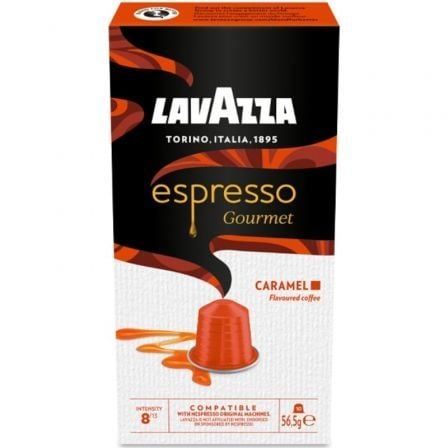 Cápsula Lavazza Espresso Gourmet Caramelo para máquinas Nespresso/ Caixa de 10 - Imagem 1