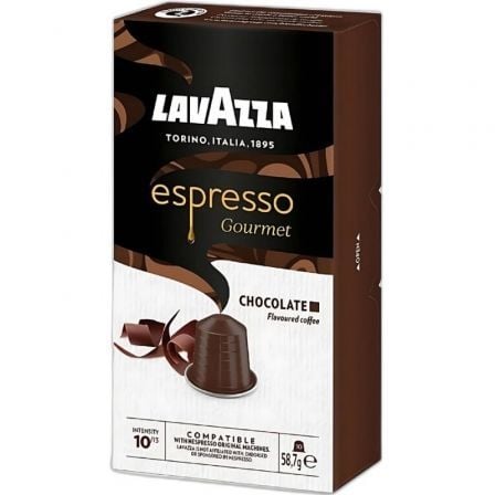 Cápsula Lavazza Espresso Gourmet Chocolate para Máquinas Nespresso/ Caixa de 10 - Imagem 2