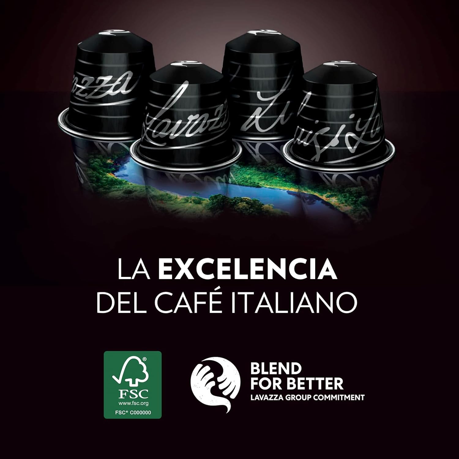 Cápsula Lavazza Espresso Maestro Ristretto para máquinas de café Nespresso/ Caixa de 30 - Imagem 3