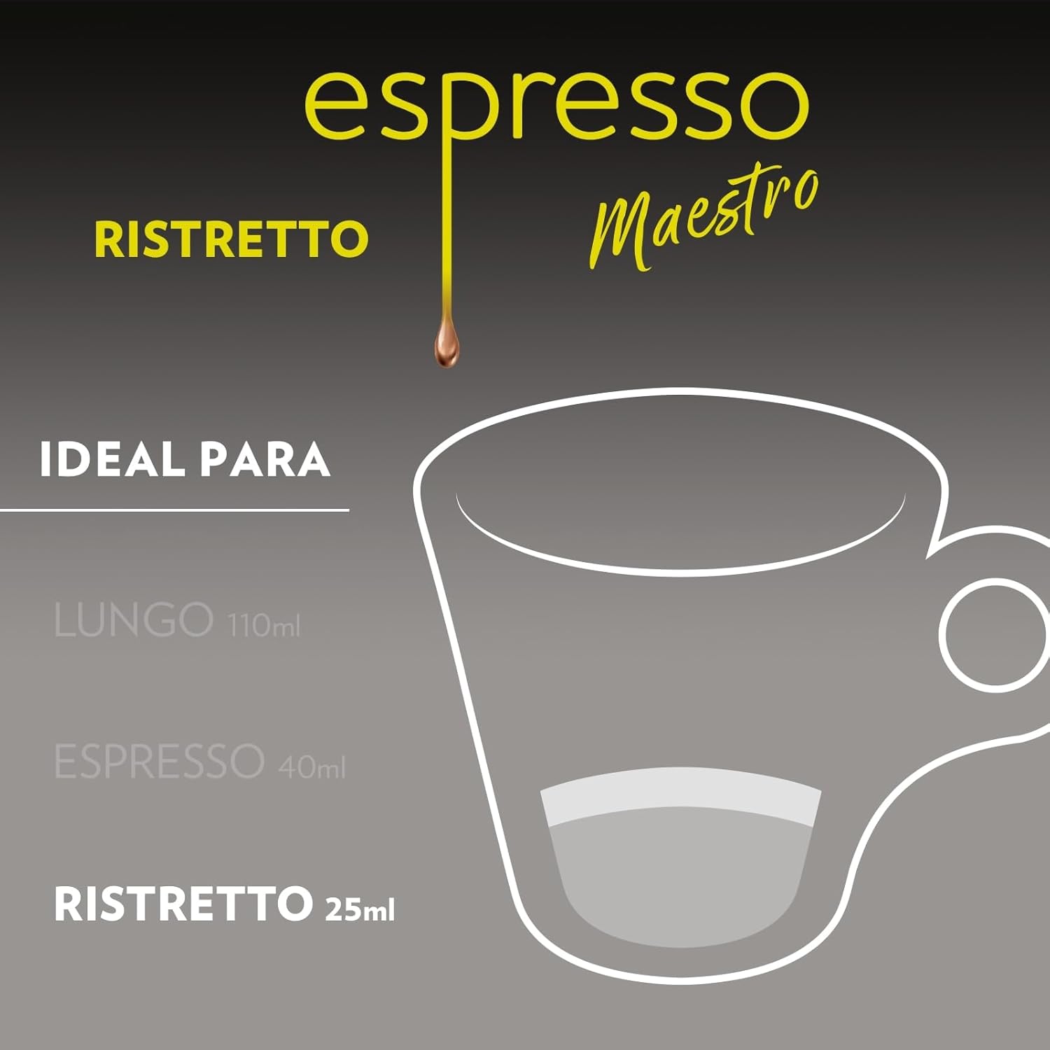 Cápsula Lavazza Espresso Maestro Ristretto para máquinas de café Nespresso/ Caixa de 30 - Imagem 8