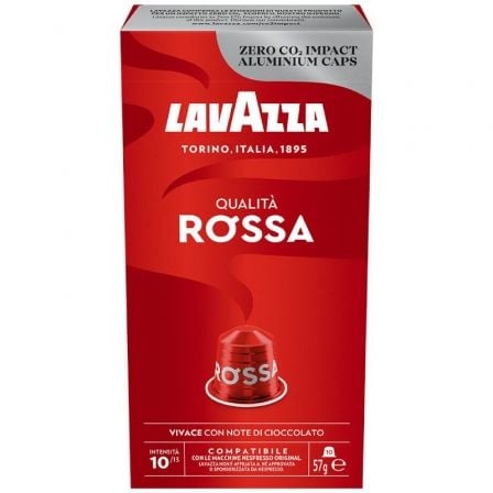 Cápsula Lavazza Qualitá Rossa para máquinas Nespresso / Caixa de 10