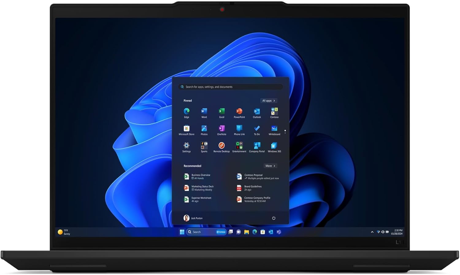 Portátil Lenovo ThinkPad L14 Gen 5 AMD Ryzen 5 PRO 7535U 16GB 512GB SSD 14" Windows 11 Pro Preto - Imagem 2
