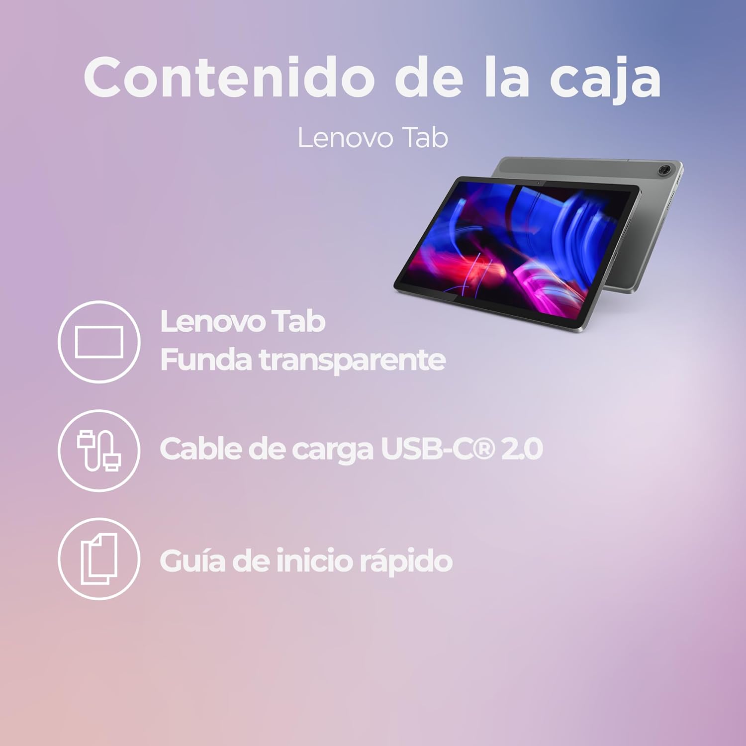 Tablet Lenovo Tab 10.1"/ 4GB/ 128GB/ Octacore/ Cinzento Lua - Imagem 12