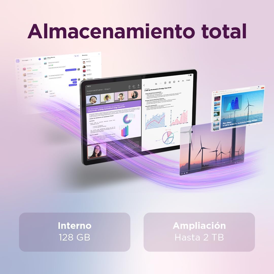 Tablet Lenovo Idea Tab 11"/ 8GB/ 128GB/ Octacore/ Cinza Lua - Imagem 11