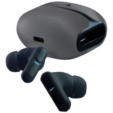 Auscultadores Bluetooth Leotec TWS Gaming Nebula Fit com estojo de carregamento/ Autonomia 7.5h/ Pretos - Imagem 4