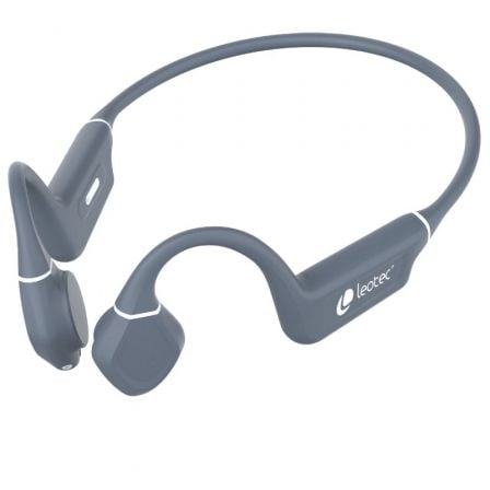 Auscultadores Sem Fios Desportivos de Condução Óssea Leotec Osea Kuri/ com Microfone/ Bluetooth/ Cinzentos - Imagem 4