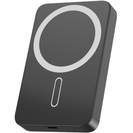 Powerbank LEOTEC LEPOWW20W10K 10000mAh 20W Wireless com Cabo USB-C Preto - Imagem 3