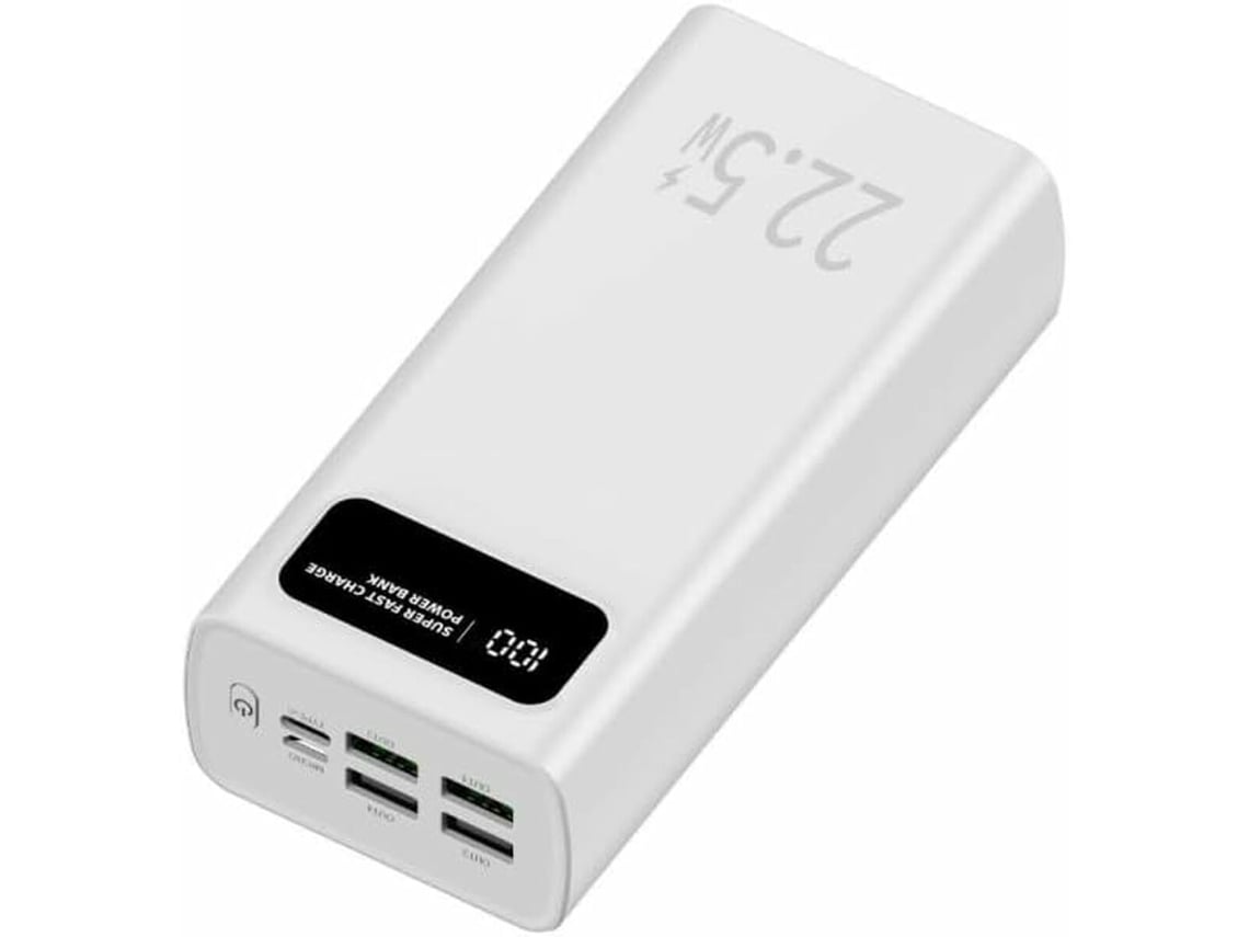 Powerbank 30000mAh Leotec LEPOW30W22W/ 22.5W/ Branca - Imagem 6