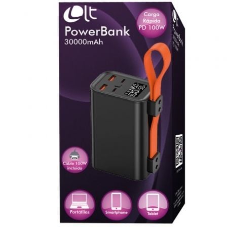 Powerbank Leotec PowerBank 30000mAh PD/ 100W/ Compatível com Portáteis - Imagem 5