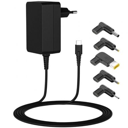 Carregador de Portátil Universal Leotec Notebook 45W Type-C/ 1x USB Tipo-C/ 2.25A