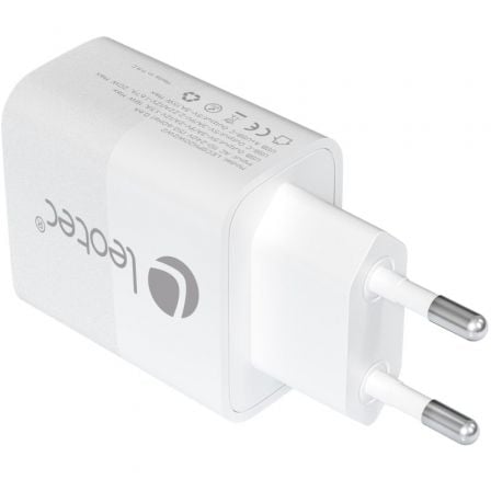Carregador de Parede Leotec LECSPH20W2W2/ 1xUSB Tipo-C/ 1xUSB/ 20W - Imagem 3