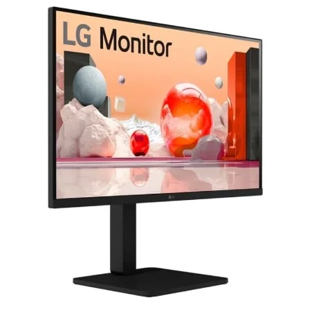 Monitor LG 24BA560-T 23.8" IPS Full HD 100Hz Multimedia Ajustável em Altura e Pivot Preto - Imagem 2