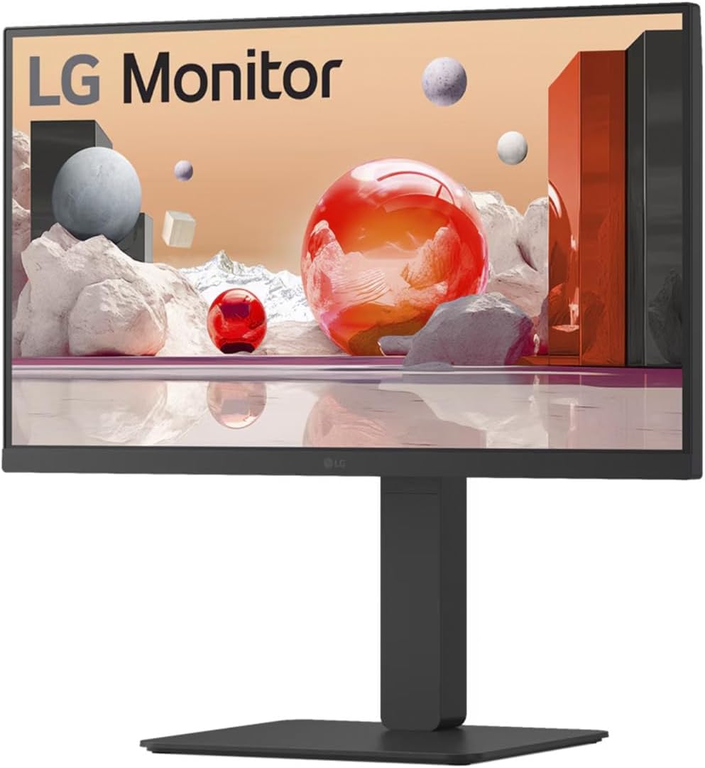 Monitor Profissional LG 24BA850-B 23.8"/ Full HD/ Webcam/ Multimédia/ Preto - Imagem 3