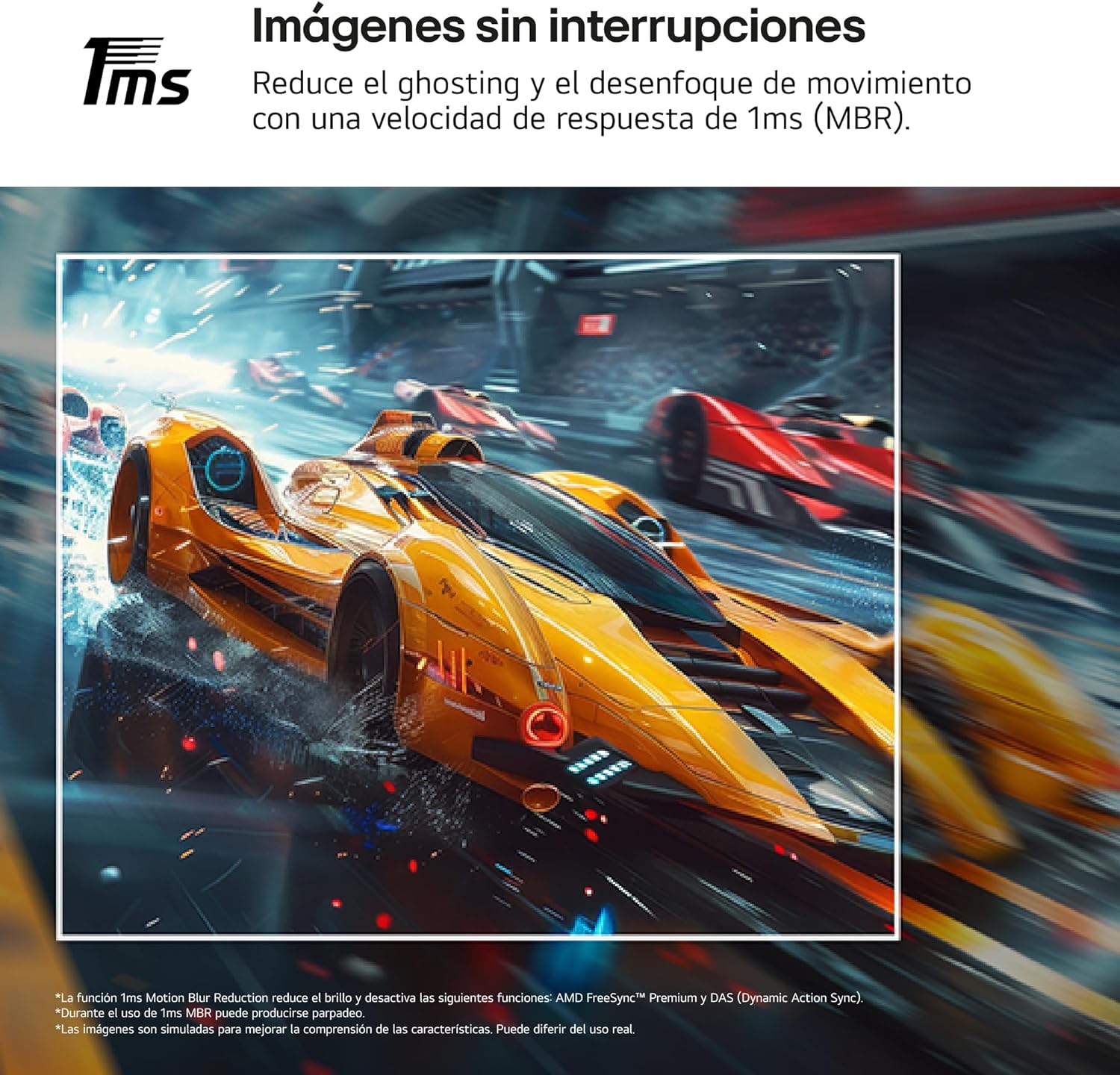 Monitor Gaming LG UltraGear 24G411A-B 23.7"/ Full HD/ 1ms/ 144Hz/ IPS/ Preto - Imagem 5