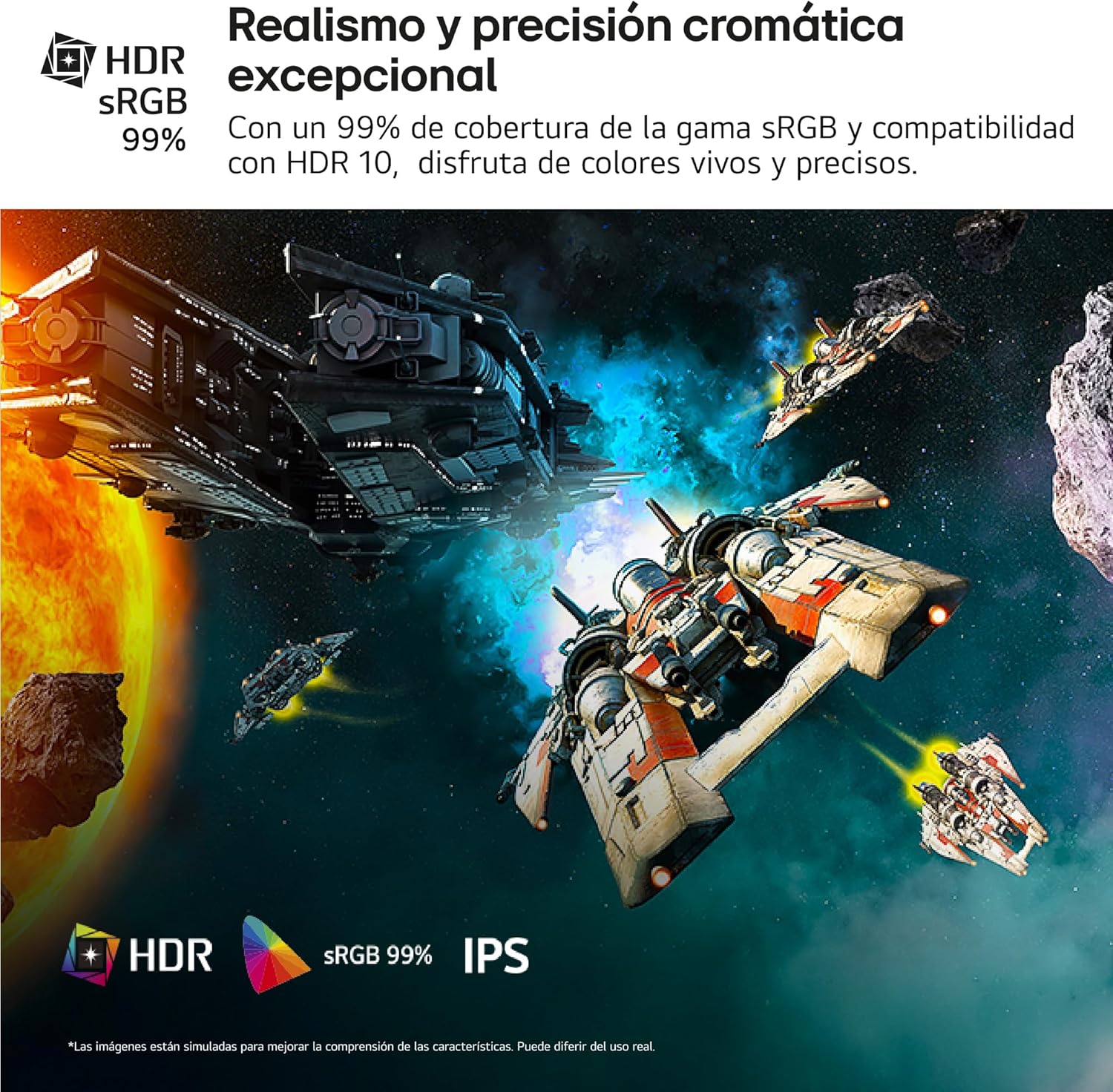 Monitor Gaming LG UltraGear 24G411A-B 23.7"/ Full HD/ 1ms/ 144Hz/ IPS/ Preto - Imagem 3