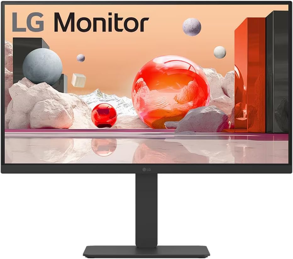 Monitor Profissional LG 27BA850-B 27"/ Full HD/ Webcam/ Multimédia/ Ajustável em altura/ Preto - Imagem 2