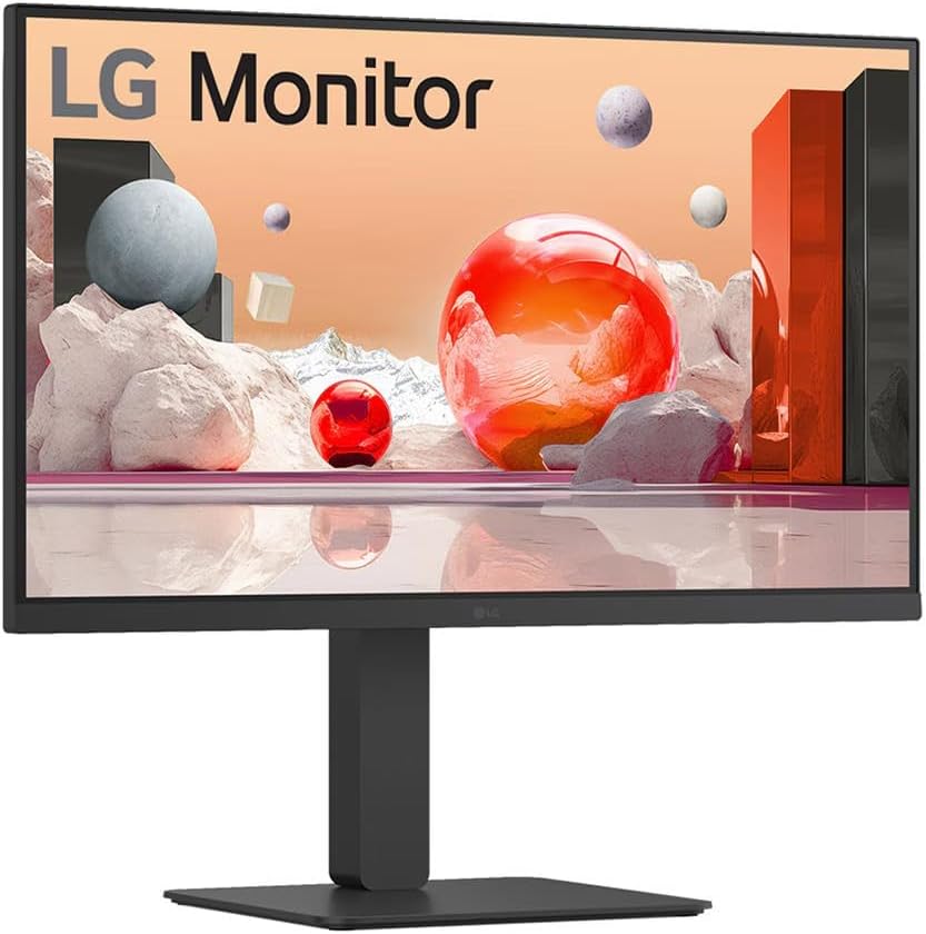 Monitor Profissional LG 27BA850-B 27"/ Full HD/ Webcam/ Multimédia/ Ajustável em altura/ Preto - Imagem 3