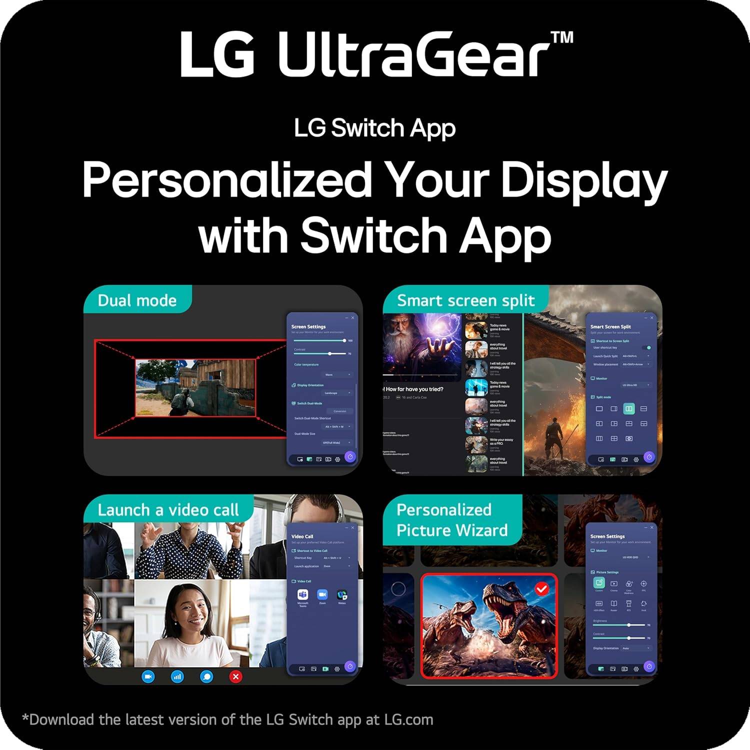 Monitor Gaming LG UltraGear 27G610A-B 27"/ QHD/ 1ms/ 200Hz/ IPS/ Regulável em Altura/ Preto - Imagem 7