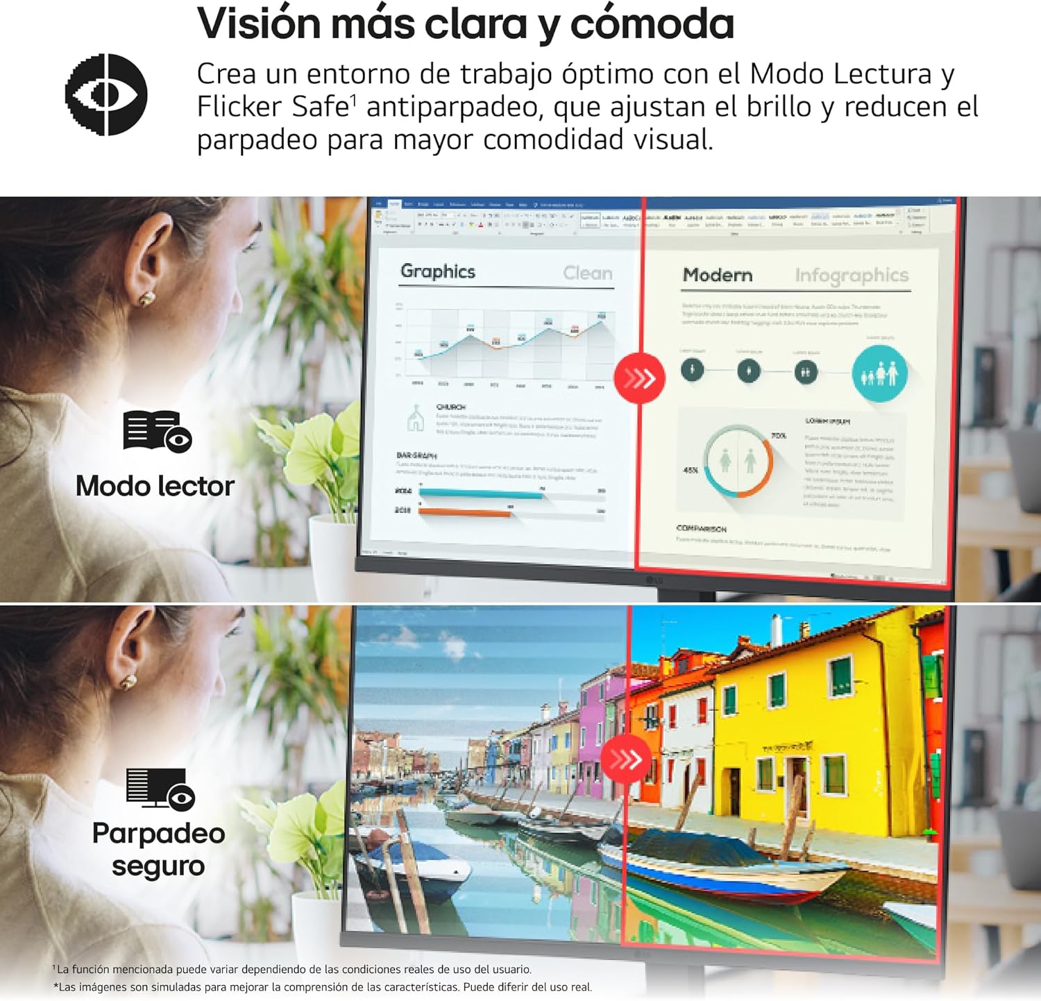 Monitor Curvo LG 27U421A-B 27"/ Full HD/ Preto - Imagem 6